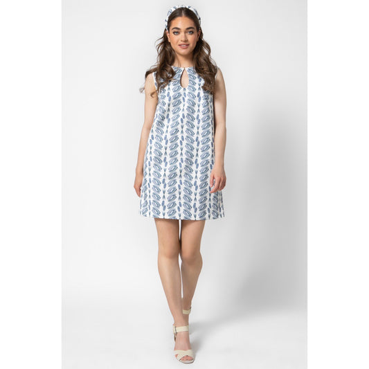 Aster Dress v.1.1 - Mini Printed Cotton A-line Dress