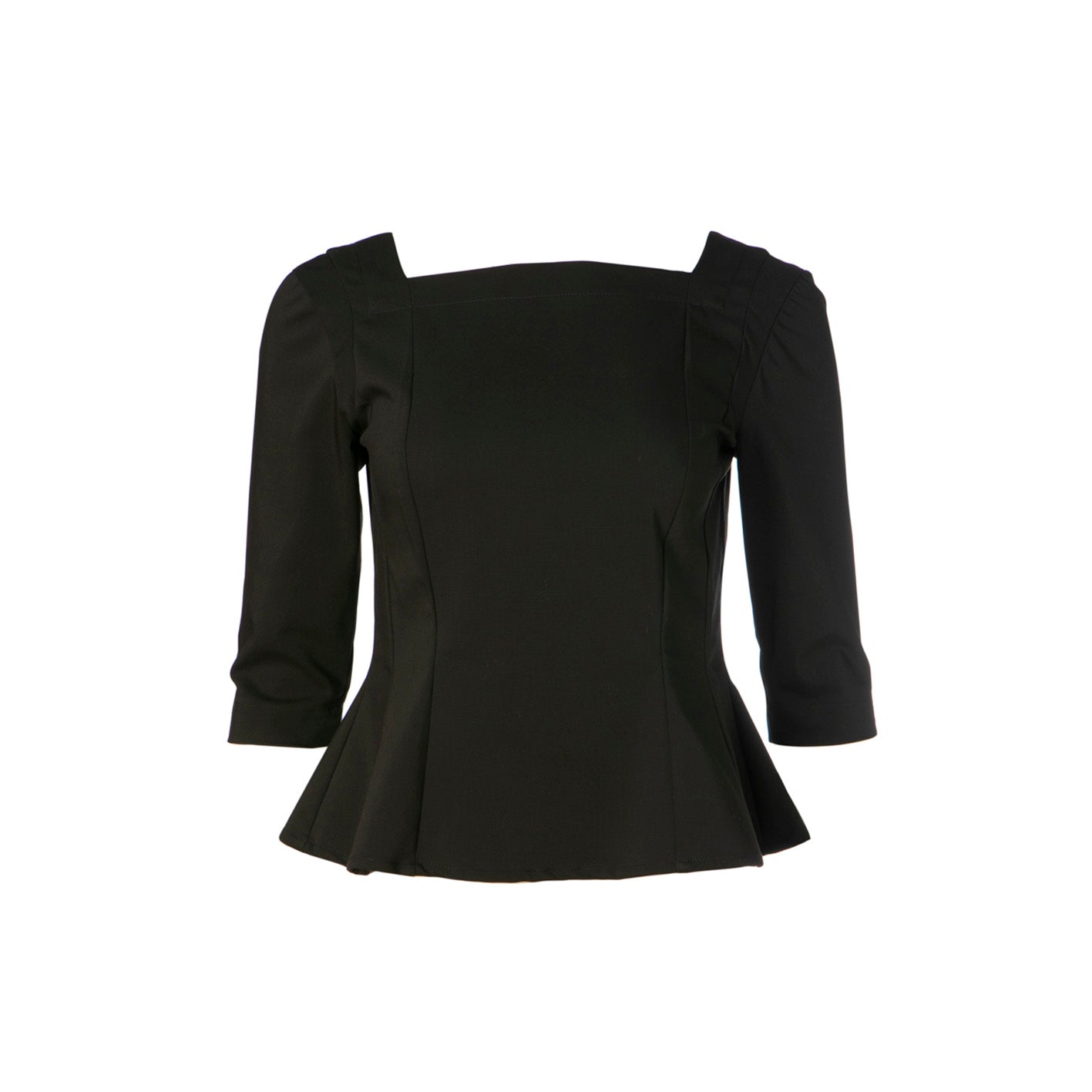 Caitlin Top - Panelled Cotton Top