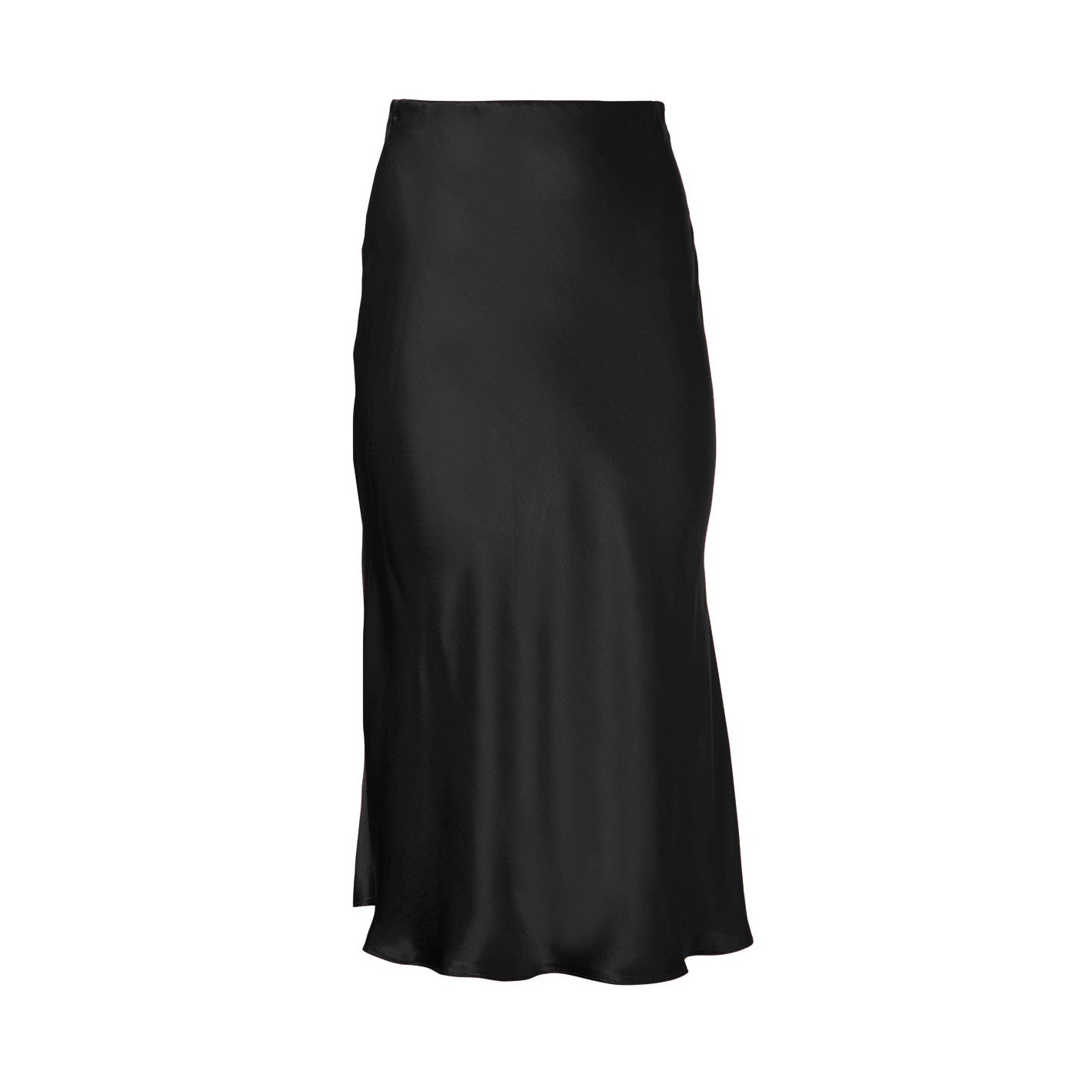 Fiona Skirt - Midi Satin Slip Skirt