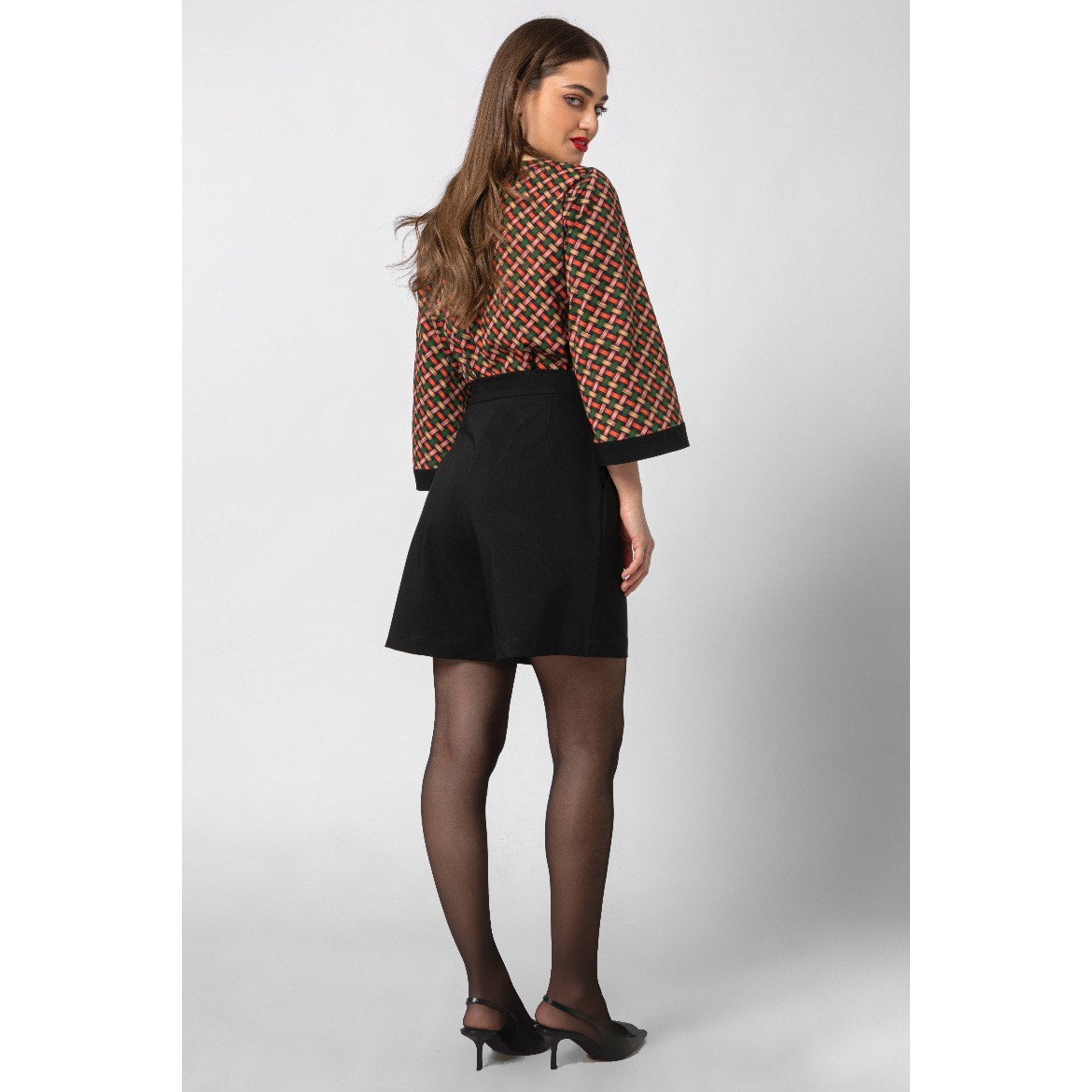 Cara Shorts - Cotton Bermuda Shorts