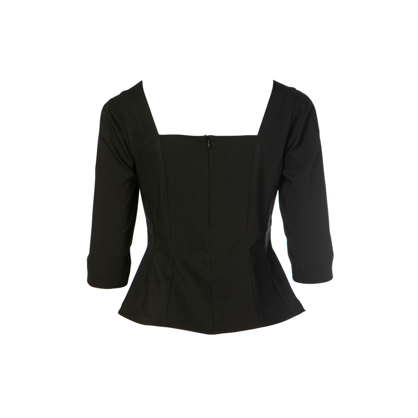 Caitlin Top - Panelled Cotton Top
