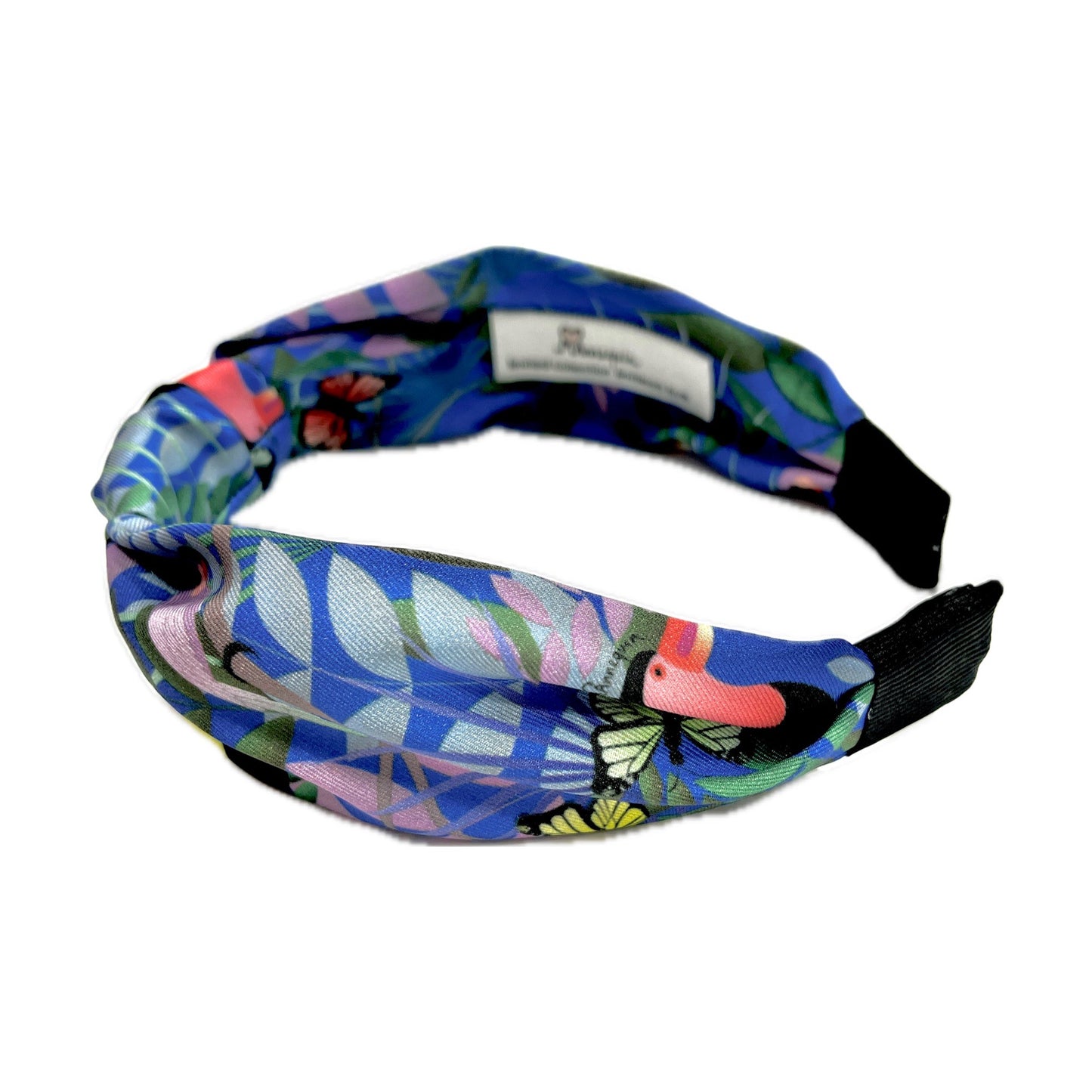 Fauna Blue Silky Headband