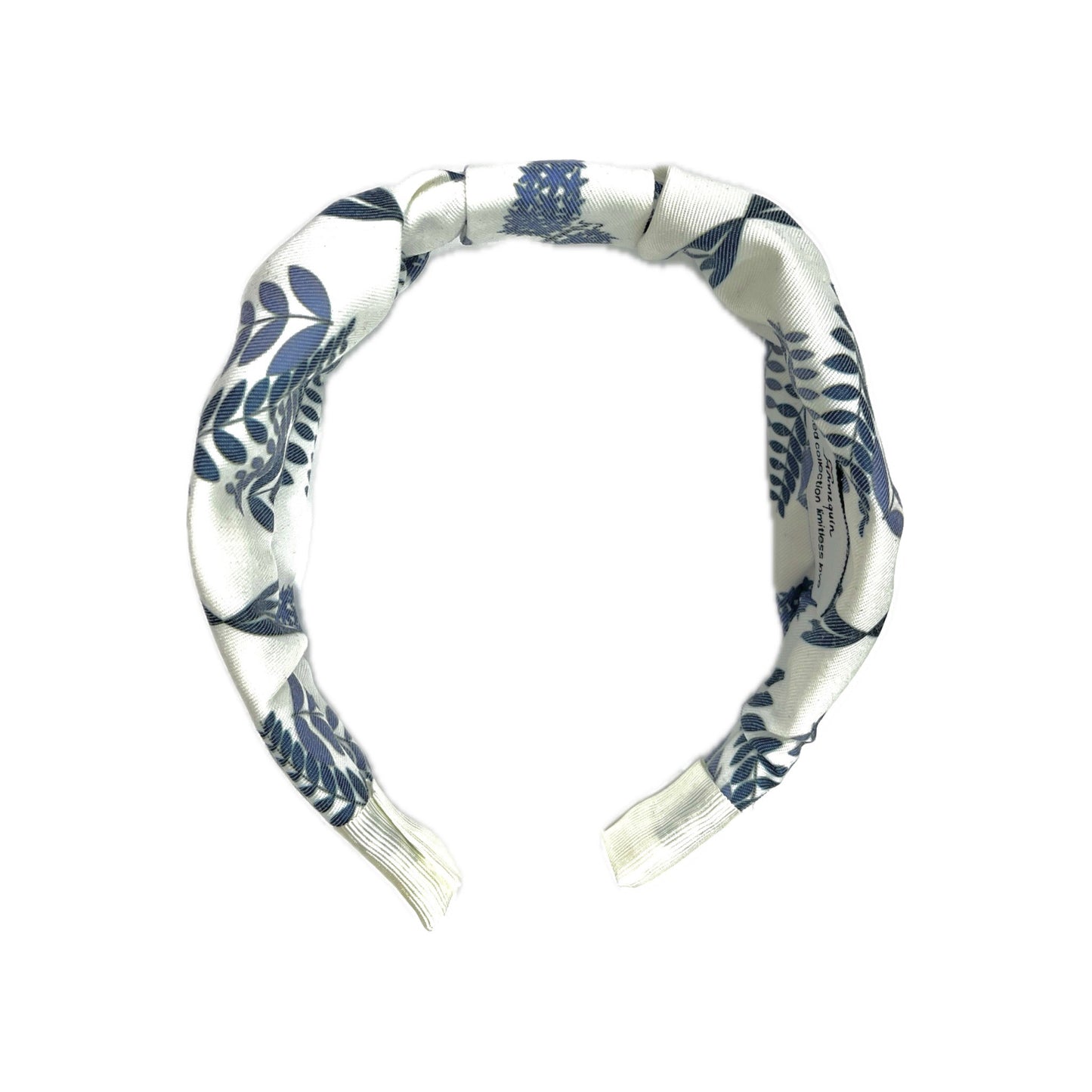 Flora Blue Cotton Headband