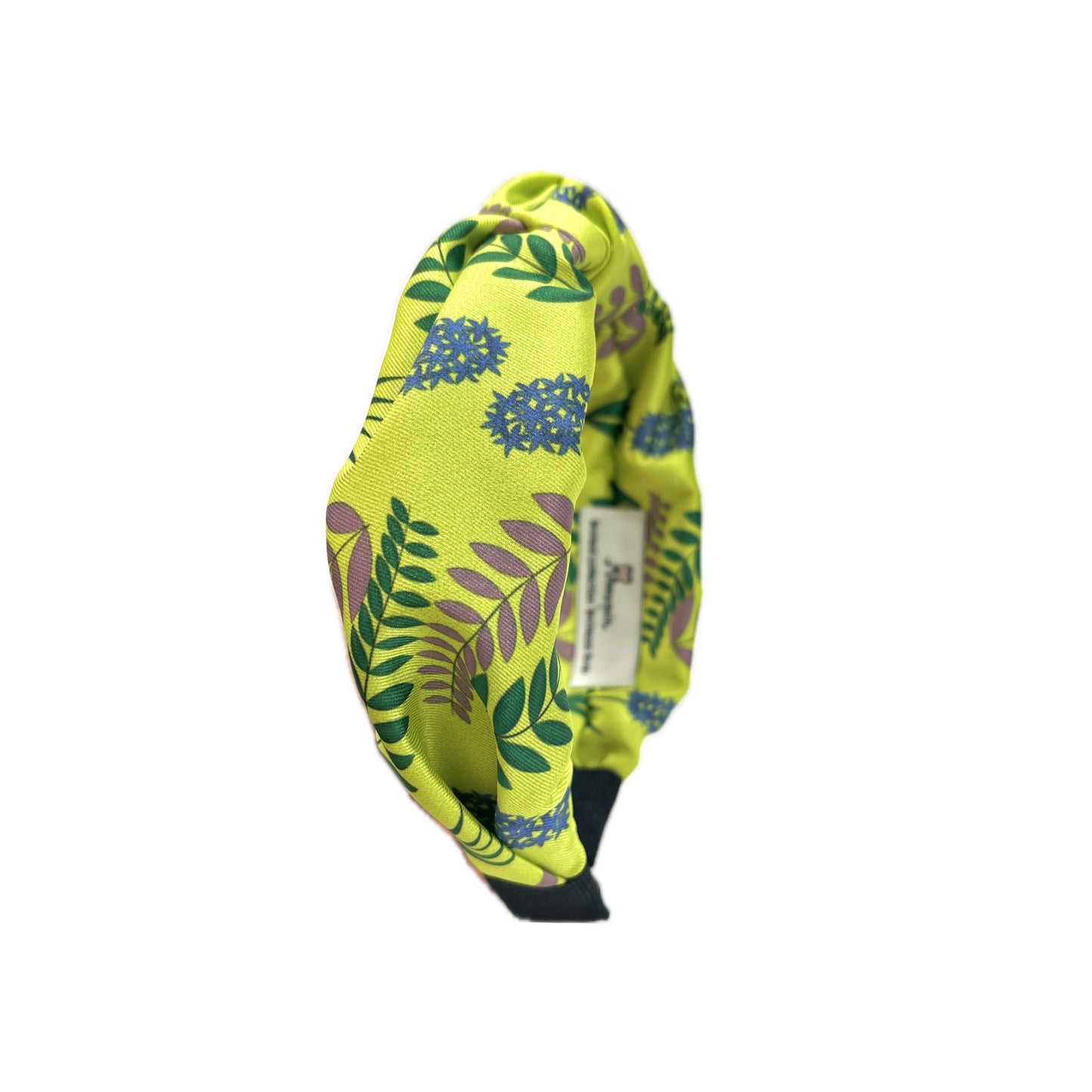 Flora Lime Silky Headband