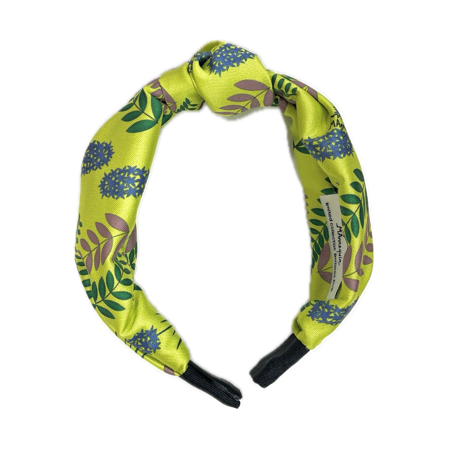Flora Lime Silky Headband