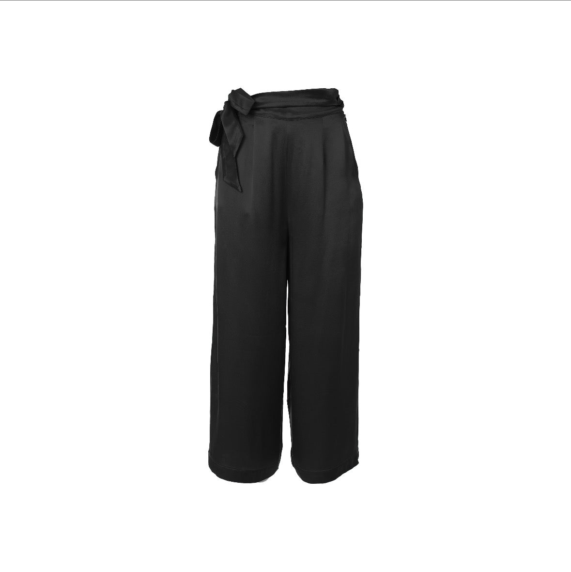 Chloe Culottes-Satin Culottes Pants