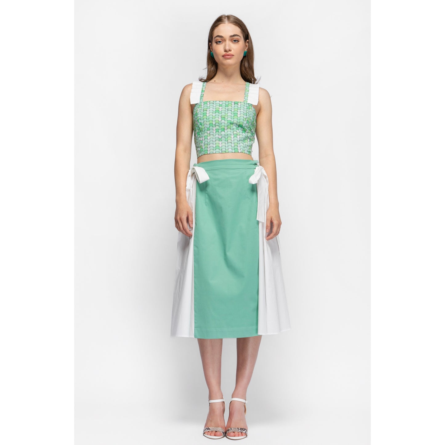 Hoya Top - Printed Cotton Crop Top