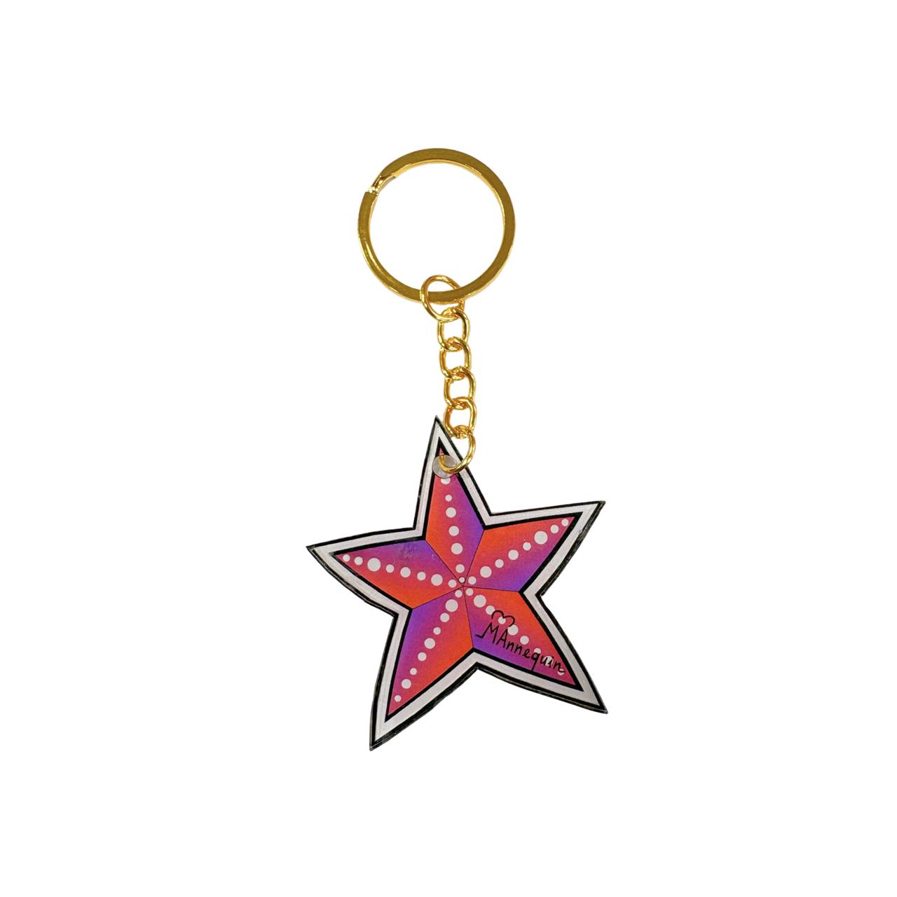 Starfish Key Chain