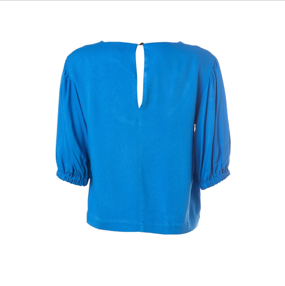Ellie Top - Puff Sleeved Viscose Top