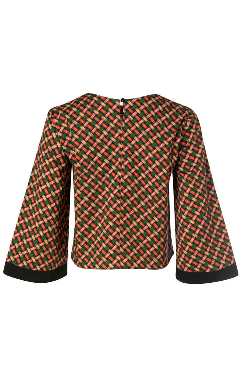 Imogen Top - Cotton Printed Top