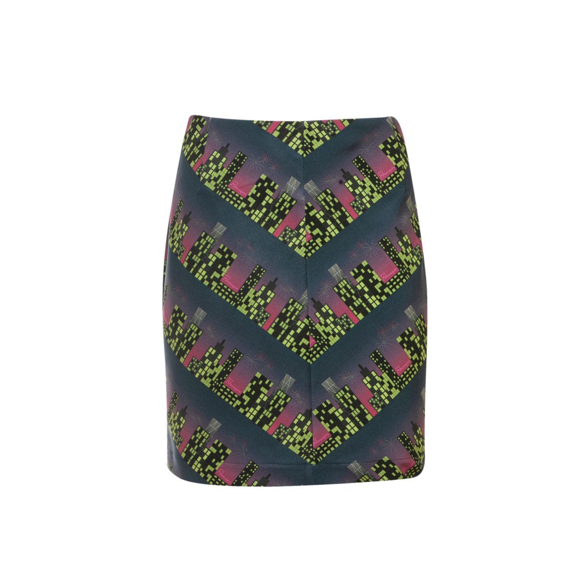 Sadie Skirt-Mini Printed Straight Skirt