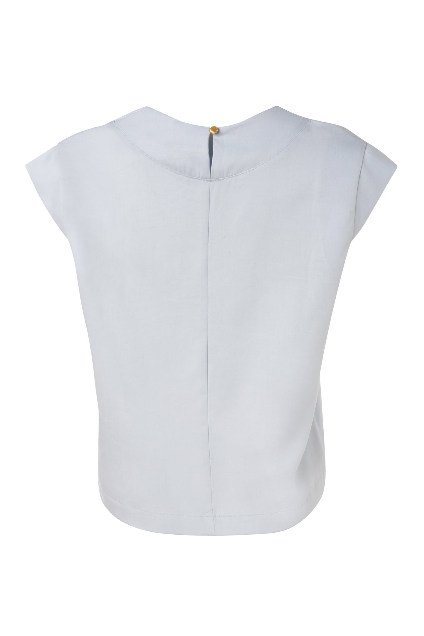 Violet Top-Short Sleeved Tencel Top