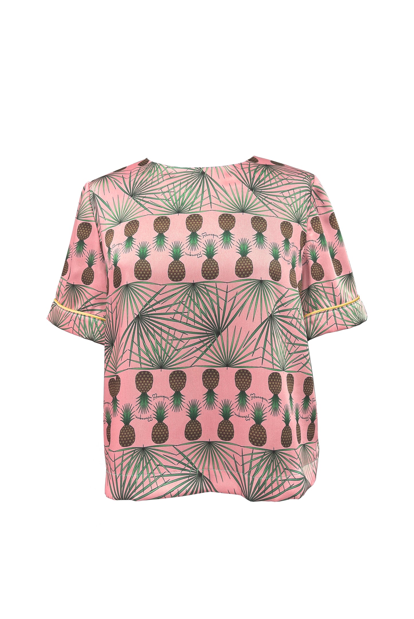 Robin Top v.2.0 - Short Sleeved Silky Printed Top