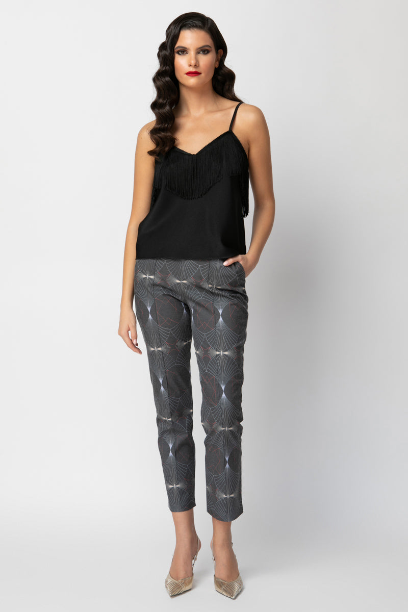 MAXINE TROUSERS - STRAIGHT LEG COTTON PANTS