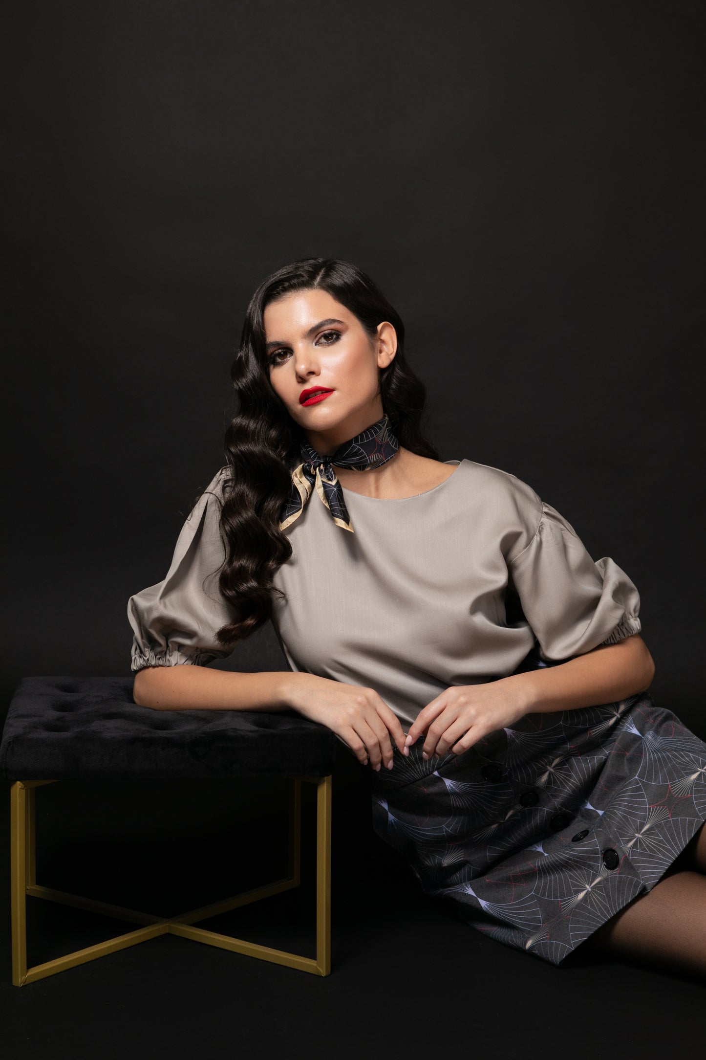 Elsie Top - Short Sleeved Tencel Top
