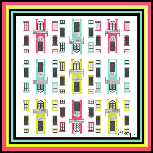 The Precious Printed Silk Scarf