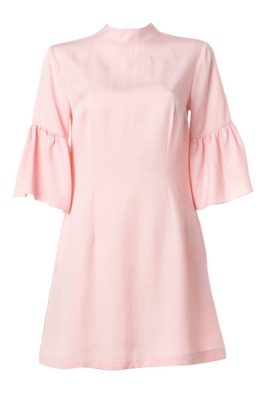 Celia Dress - Mini A-line Dress with Bell Sleeves
