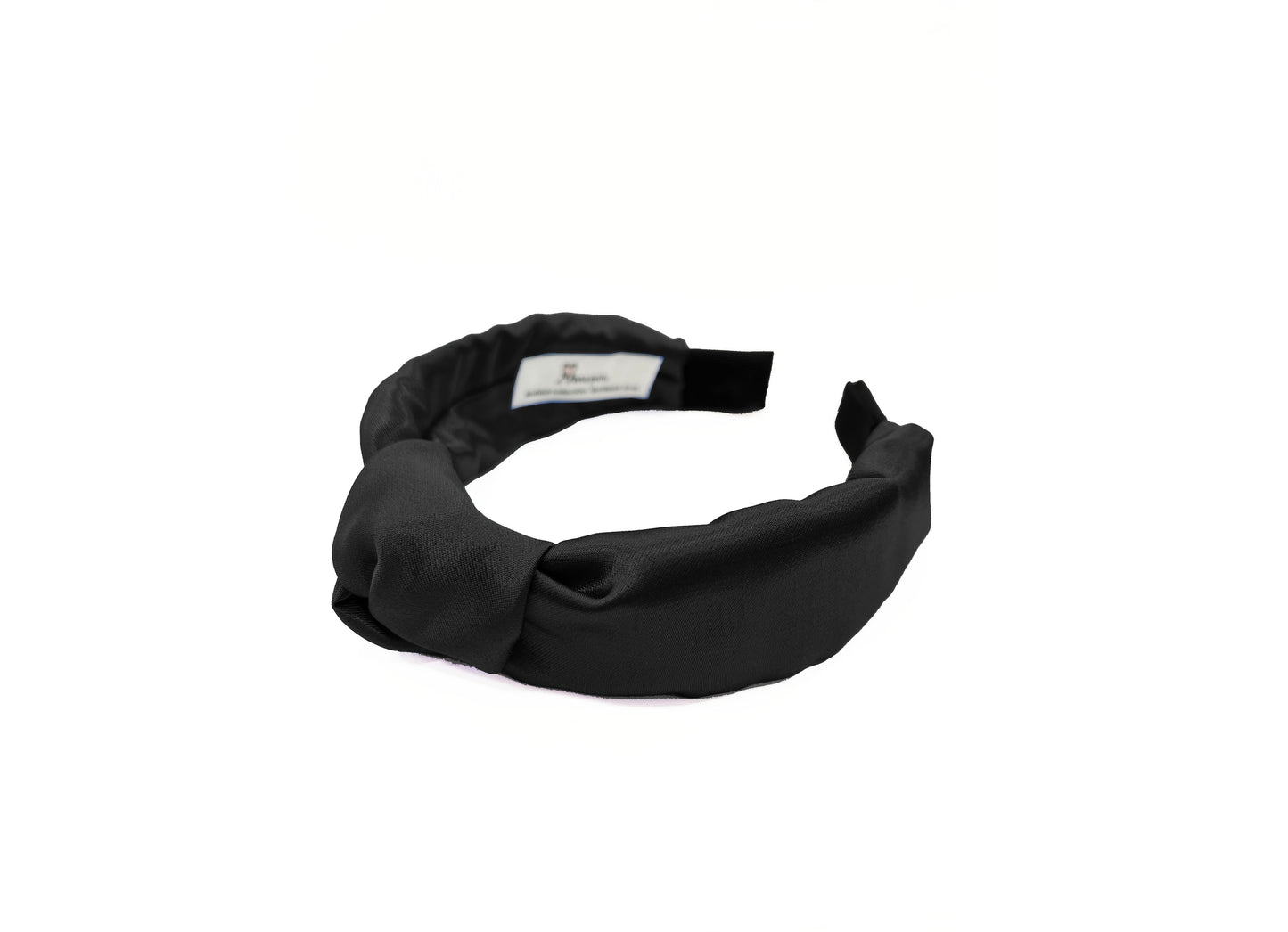 Black Satin Headband
