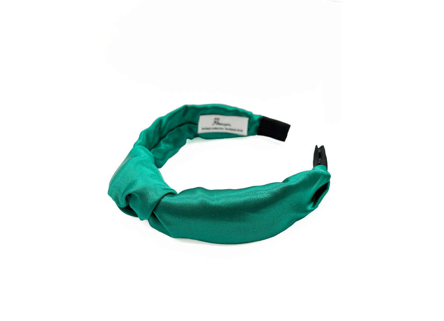 Emerald Green Satin Headband
