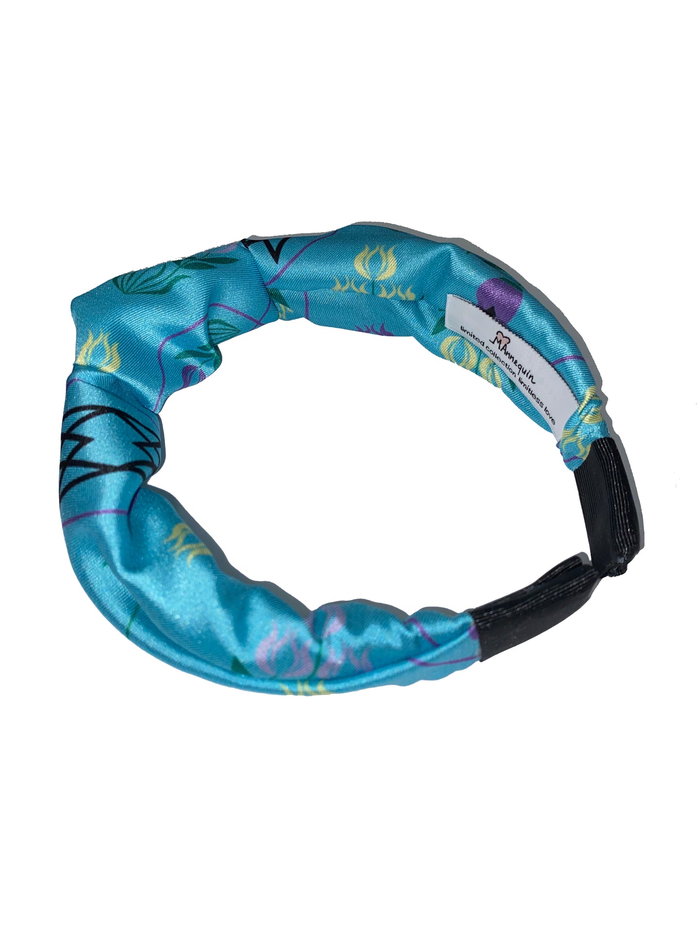 RETRO FLOWERS HEADBAND KNOT