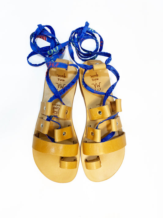 GLAMDIATOR LEATHER SANDALS