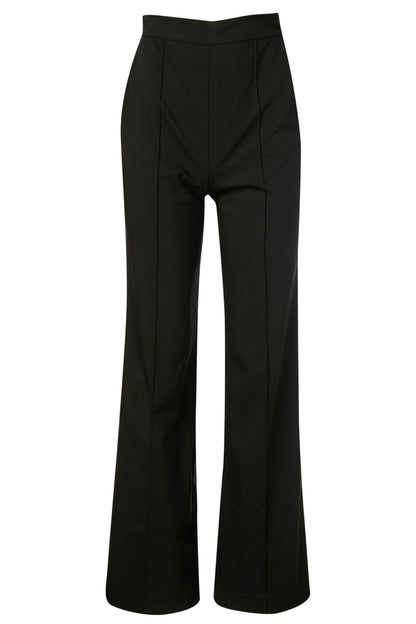 Mona Trousers - Cotton Flared Trousers