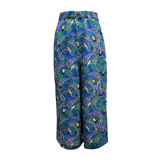 Olive Trousers v.1.1 - Loose Fit Printed Pyjama Trousers