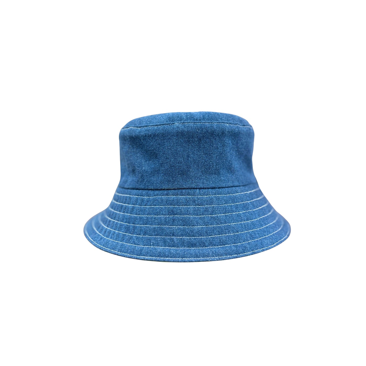 Double Face Bucket Hat - Denim/Vi(Sea) Green