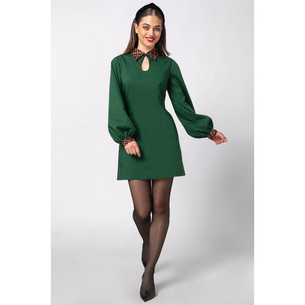 bridget mini dress Bridget Dress - Mini Cotton Dress with Silk Details