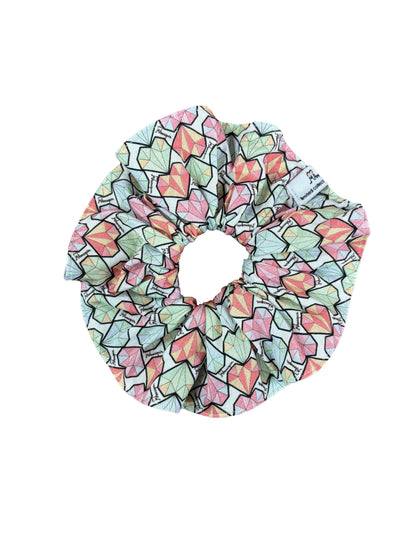 Diamond Heart Pink Notebook + Hair Scrunchie