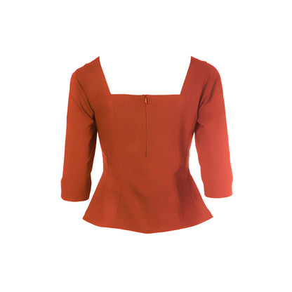 Caitlin Top v.1.2 - Panelled Cotton Top