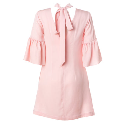 Celia Dress - Mini A-line Dress with Bell Sleeves