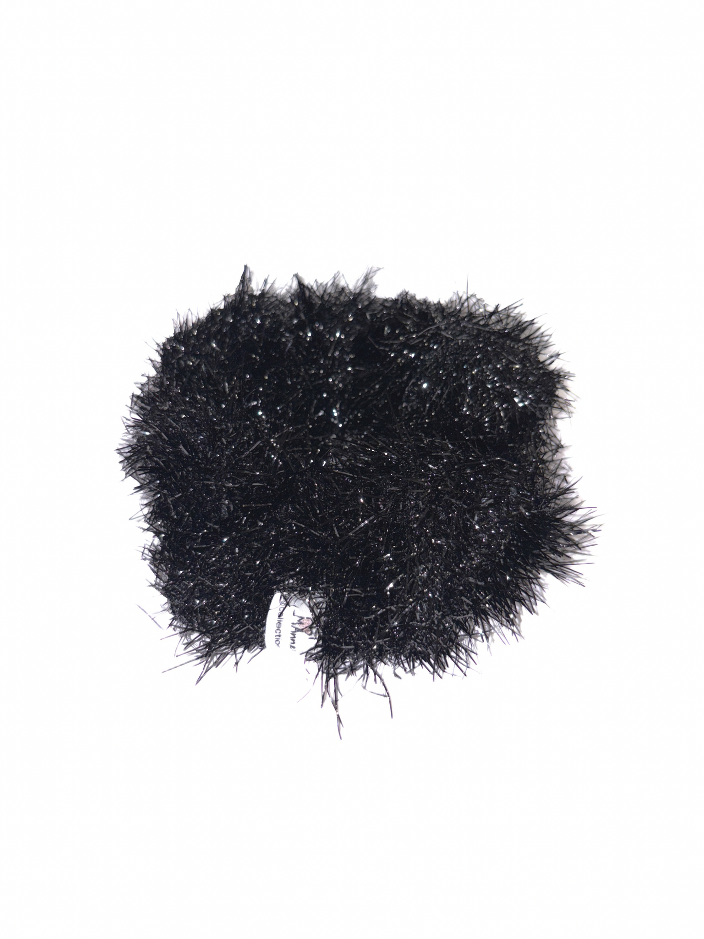 Black Lurex Hair Scrunchie