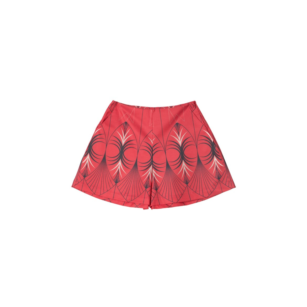 Hazel Shorts v.1.1 - Mini A-line Printed Cotton Shorts