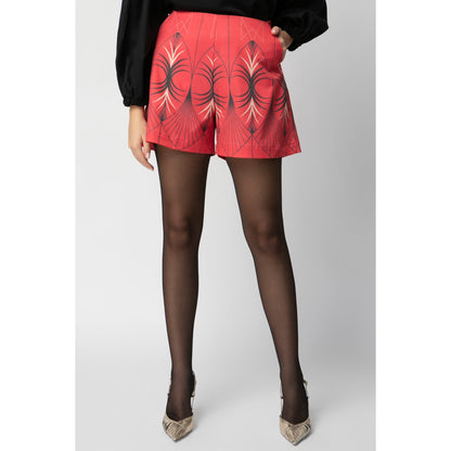 Hazel Shorts v.1.1 - Mini A-line Printed Cotton Shorts