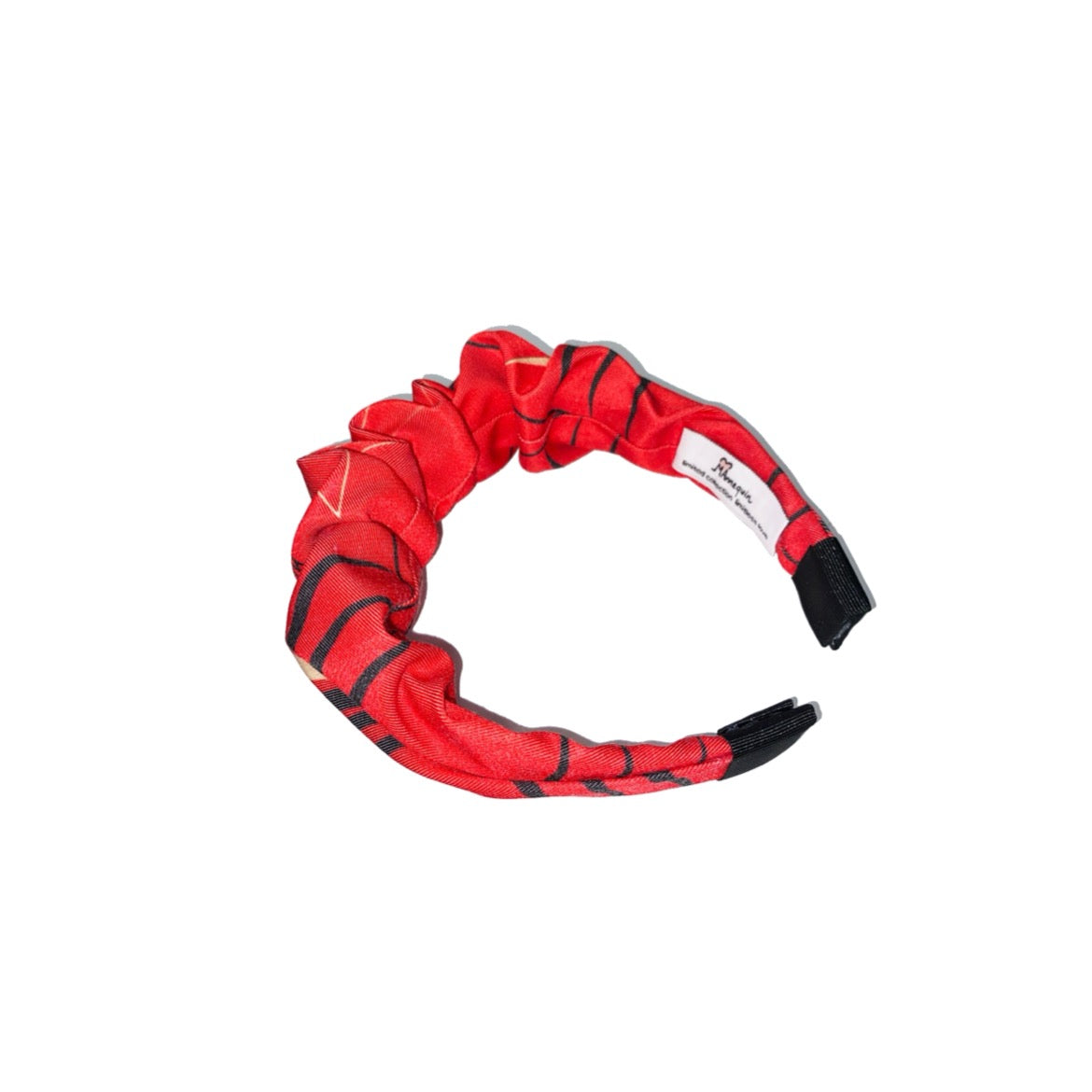 Palmagic Red Ruched Headband