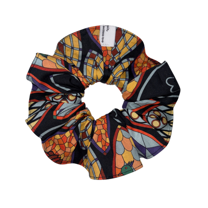 Stained Glass v.2. Cotton Hair Scrunchie