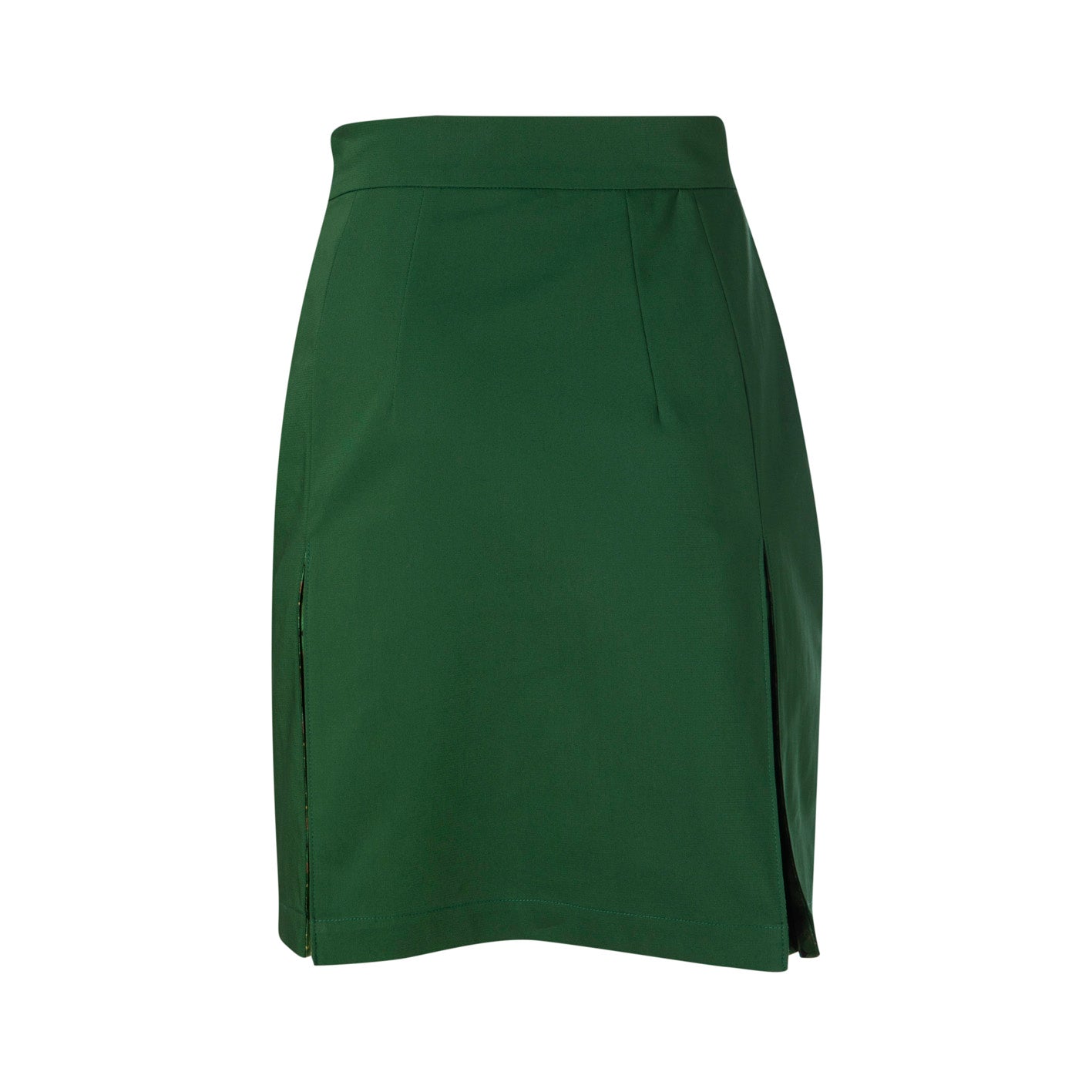Tallula Skirt - Mini Cotton Box Pleated Skirt with Printed details
