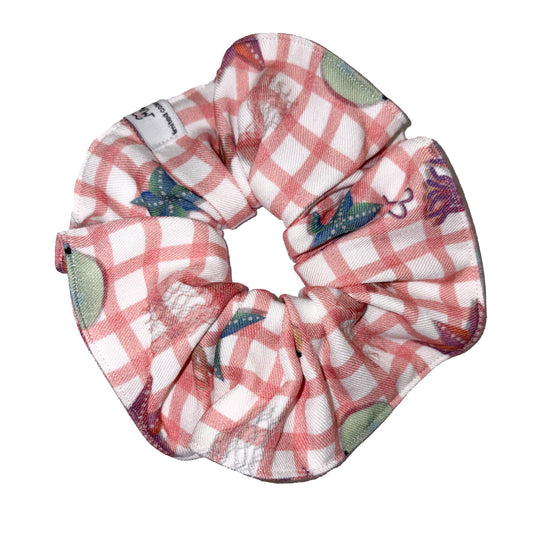 Vi-Sea Pink Viscose Hair Scrunchie