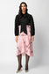 CLARA SKIRT - MIDI WRAP SKIRT WITH RUFFLES