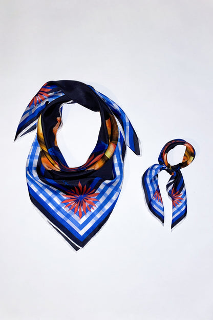 THIS IS ME SQUARE SILK SCARF