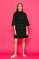 CELIA DRESS - MINI A-LINE DRESS WITH BELL SLEEVES