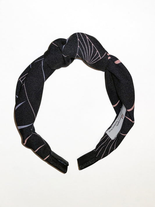 PALMAGIC BLACK HEADBAND KNOT