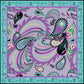 LAVENDER PAISLEY COVER UP/SHAWL