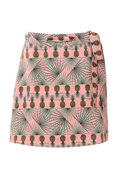 Lavinia Skirt - Mini Printed A-line Skirt