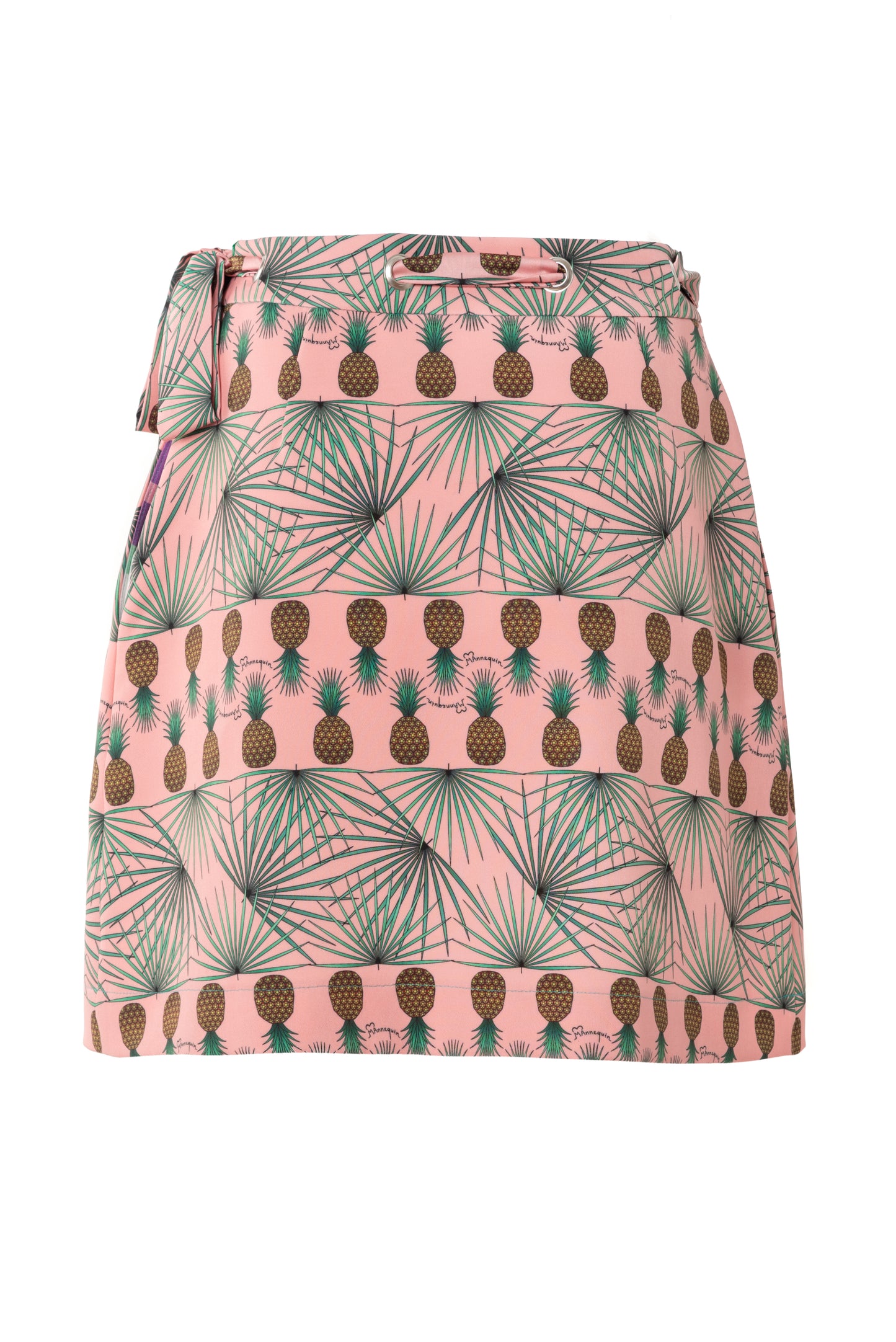 Lavinia Skirt - Mini Printed A-line Skirt