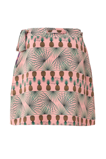 Lavinia Skirt - Mini Printed A-line Skirt