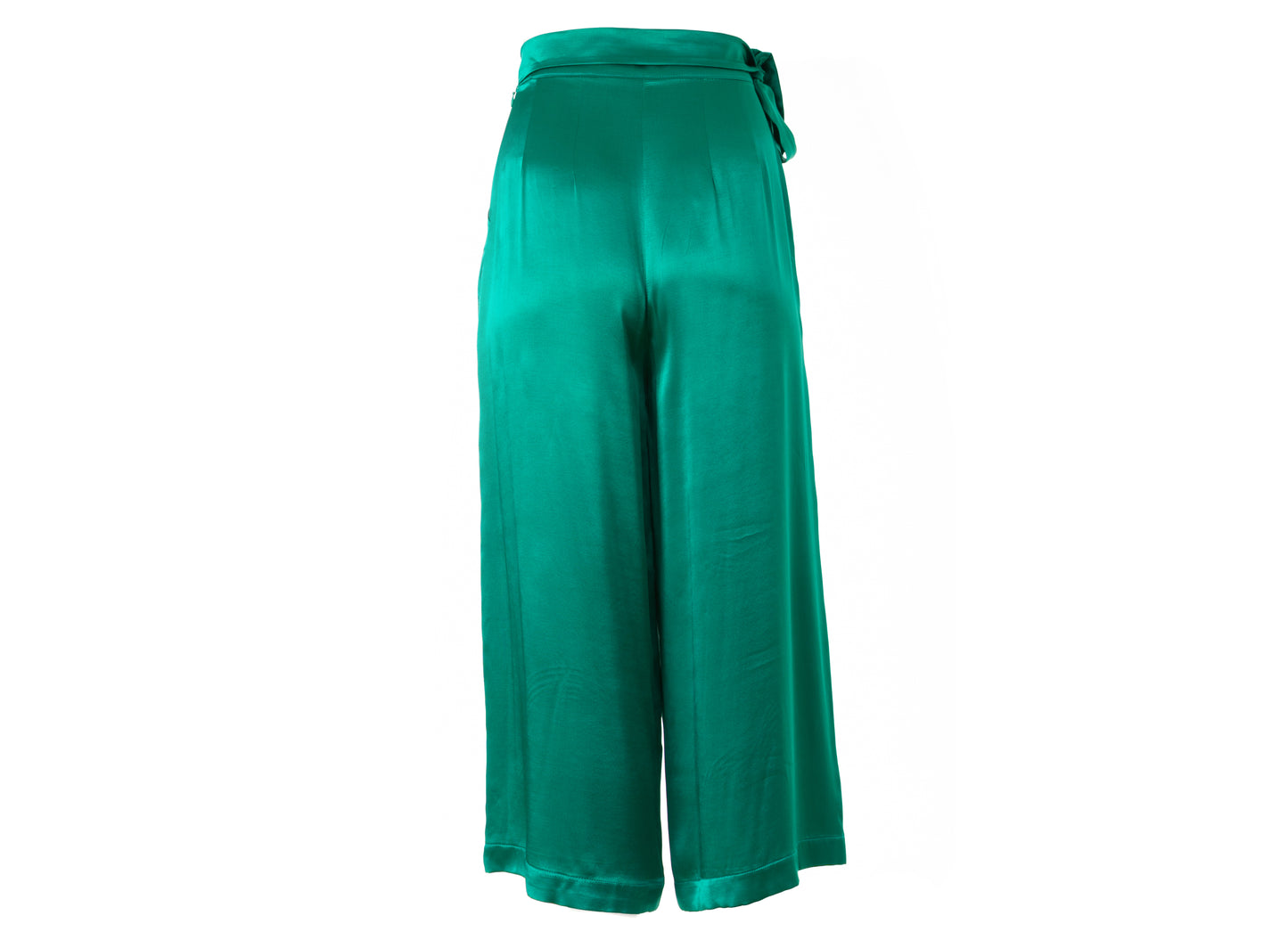 Chloe Culottes-Satin Culottes Pants